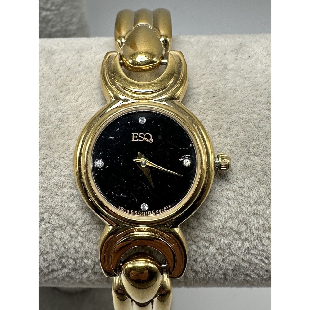 ESQ By Movado 100256 Ladies Watch New Battery 22MM 7.5" R16‎
